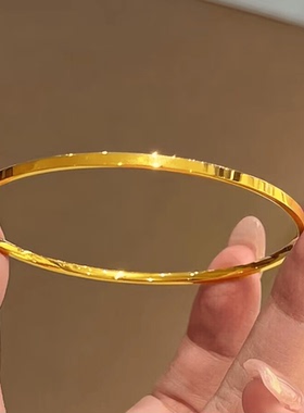 简约百搭手环高级感轻奢气质手镯