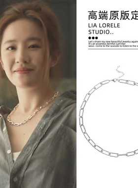 森系简约项链轻奢气质百搭锁骨链