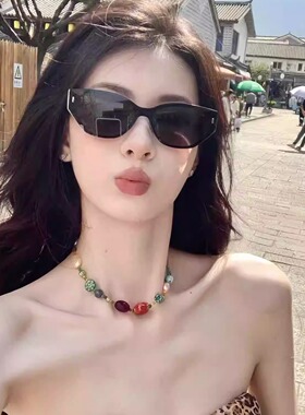 高级感度假风项链气质复古配饰