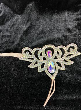 小妍家 新款肚皮舞手链 脚链 项链烫钻手环 演出单品精致配饰品