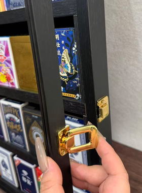 扑克牌收藏展示宝可梦PSA球星卡装裱框收纳盒盲盒展示框收藏相框