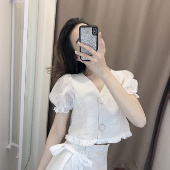 2023 New High-end Niche Dress Retro Super Fairy Slim Temperament Western Style Vacation ສອງສິ້ນ Summer Set