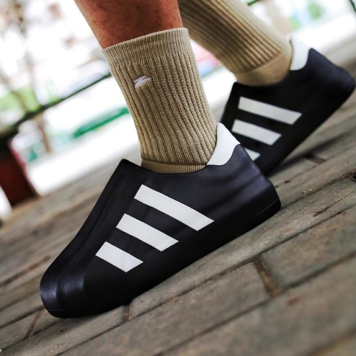 阿迪达斯三叶草Adidas AdiFOM Superstar一脚蹬洞洞鞋男女HQ8750 - 图3