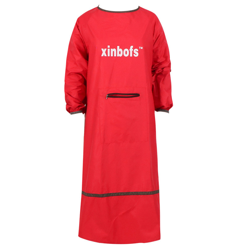 长袖加长倒穿衣光面防污罩衣加肥加大耐磨围裙男女理发店工厂倒褂,淘宝优惠券,粉丝福利购,淘宝优惠卷