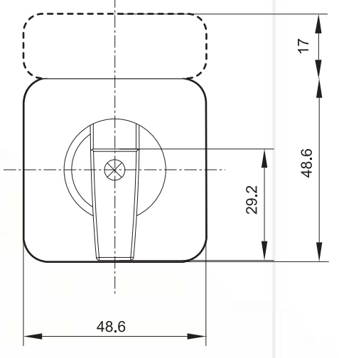 上海天逸25A万转凸轮旋钮开关LW42A25/LF多路切换开关多档位定制-图2