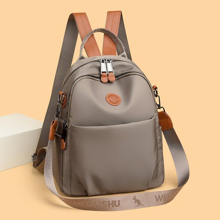 品牌牛津布双肩包女2025新款韩版时尚大容量防水旅行多功能背包潮,淘宝优惠券,粉丝福利购,淘宝优惠卷