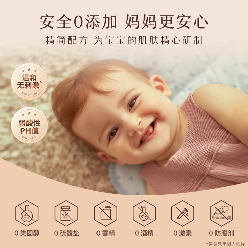 【自营】Aveeno/艾惟诺每日倍护身体乳婴幼儿燕麦保湿润肤乳227g