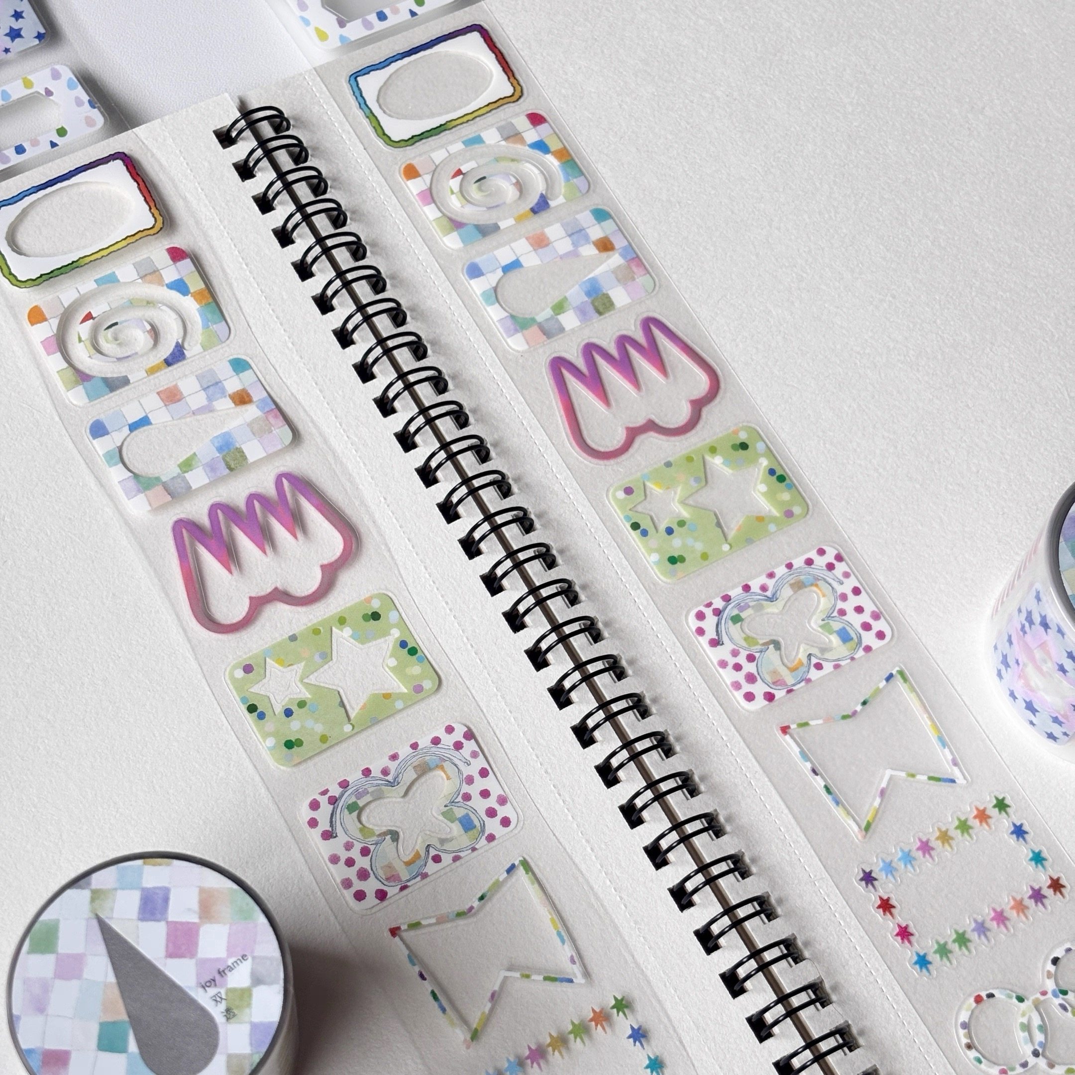 浮光分装 nemosissy joy frame pix land模切胶带装饰拼贴手帐,淘宝优惠券,粉丝福利购,淘宝优惠卷