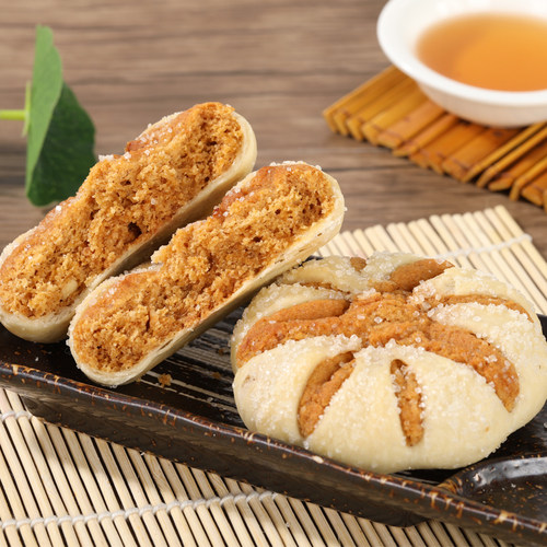 上海特产雪花酥桃酥酥饼老式城隍庙传统糕点字号点心休闲零食小吃 - 图0
