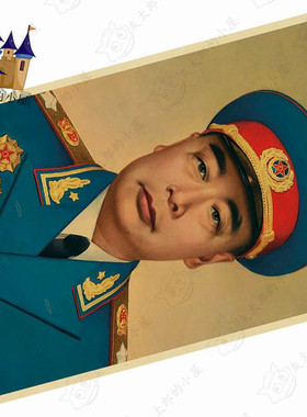 十大元帅林彪彭德怀复古海报