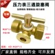 Dn154 points thickened m20 steam pressure gauge tee