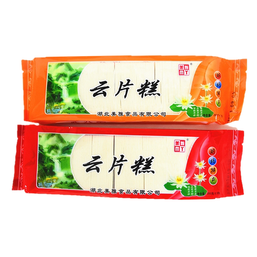 湖北特产农家味武穴美雅云片糕糯米桂花糕传统手工糕点休闲小零食 - 图3