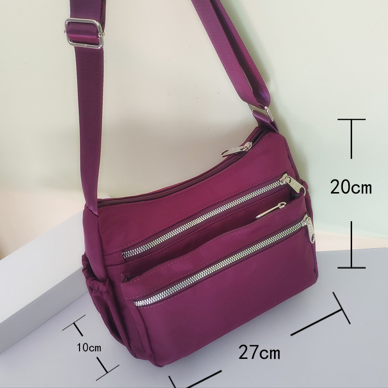 2024新款女士妈妈包尼龙中老年斜挎包帆布女单肩牛津休闲旅游小包,淘宝优惠券,粉丝福利购,淘宝优惠卷