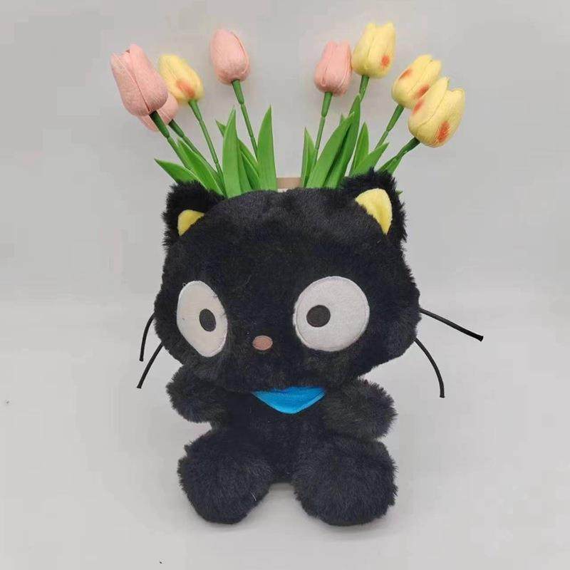 跨境热销黑猫Chococat Plush-Sanrio 巧克力猫咪毛绒公仔玩具,淘宝优惠券,粉丝福利购,淘宝优惠卷