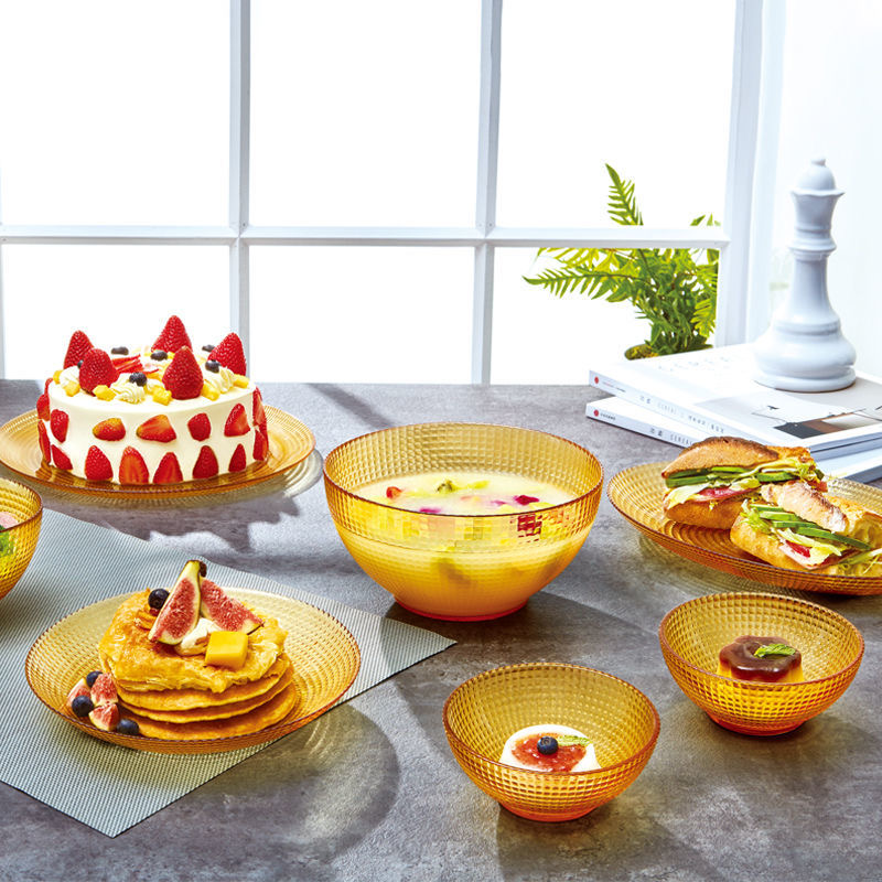 进口康宁波点碗盘碟VISIONS晶莹系列耐热玻璃饭碗可微波炉烤箱,淘宝优惠券,粉丝福利购,淘宝优惠卷