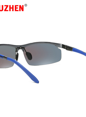 QIUZHEN男款铝镁偏光运动太阳镜