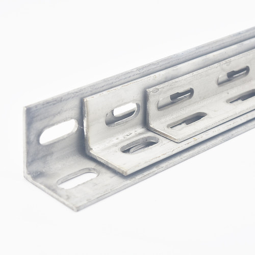 201/316/304不锈钢单双面冲孔角钢加厚三角铁支架打多孔零切定制 - 图3