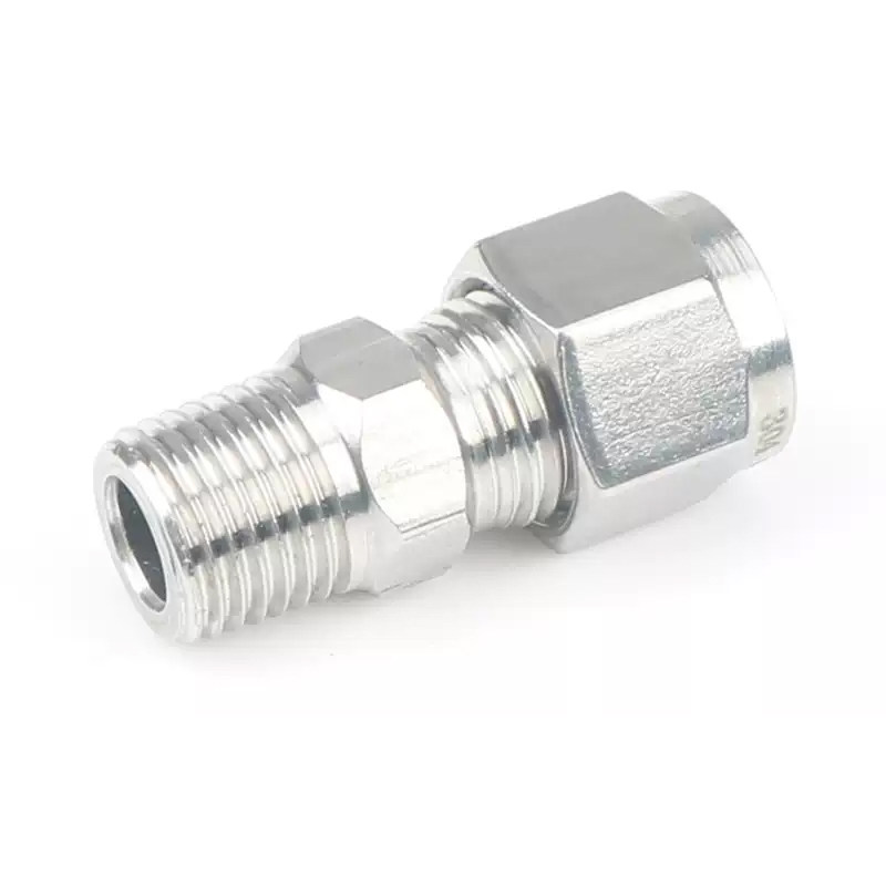 304不锈钢单双卡套接头NPT螺纹直通终端接头气源油管仪表铜管,淘宝优惠券,粉丝福利购,淘宝优惠卷