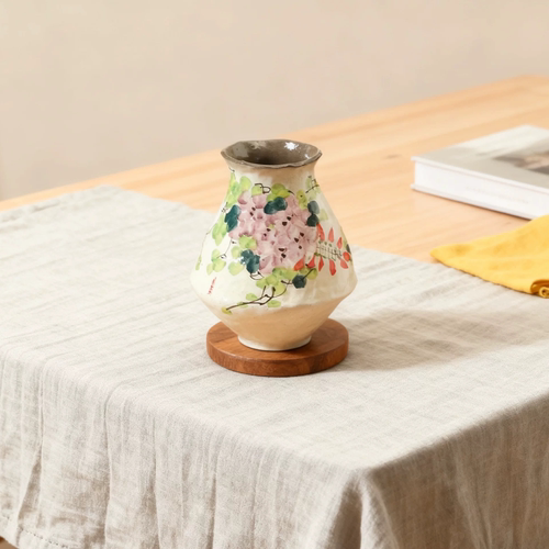 手工花盆花器家居茶室简约高档摆件Y7060A9 - 图0