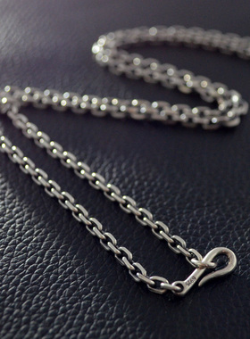 990纯银男士潮人个性时尚太角项