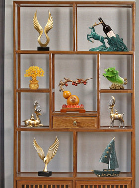 豪布斯卡树脂祝福新中式书房客厅