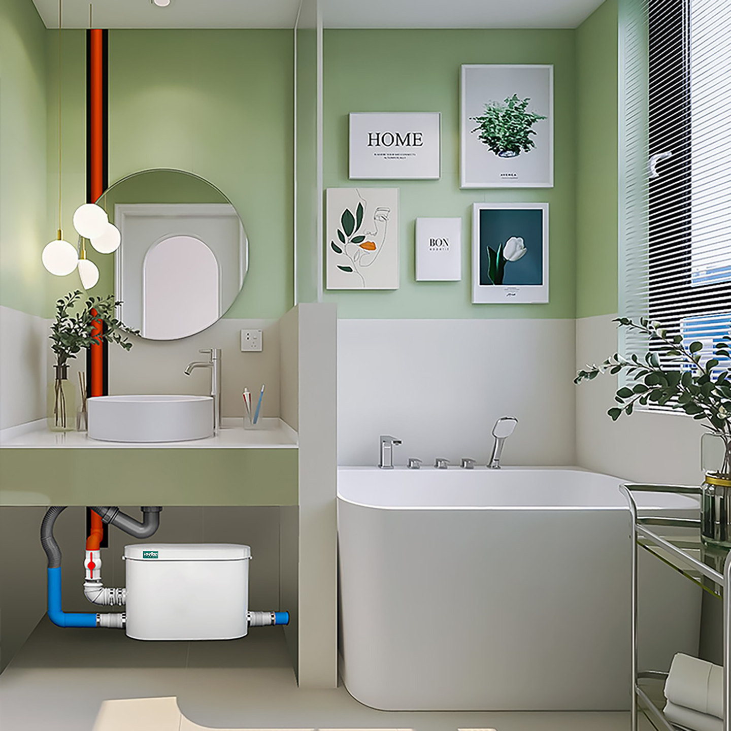 厨房污水提升泵奶茶店商铺办公楼污水提升器商用马桶全自动排污泵,淘宝优惠券,粉丝福利购,淘宝优惠卷