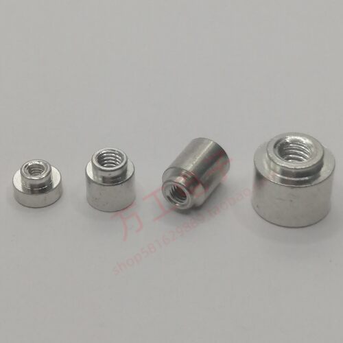 SMT贴片螺母 M2/M2.5/M3/M4 PCB电路板支撑通孔圆螺柱 焊接锡螺柱 - 图1