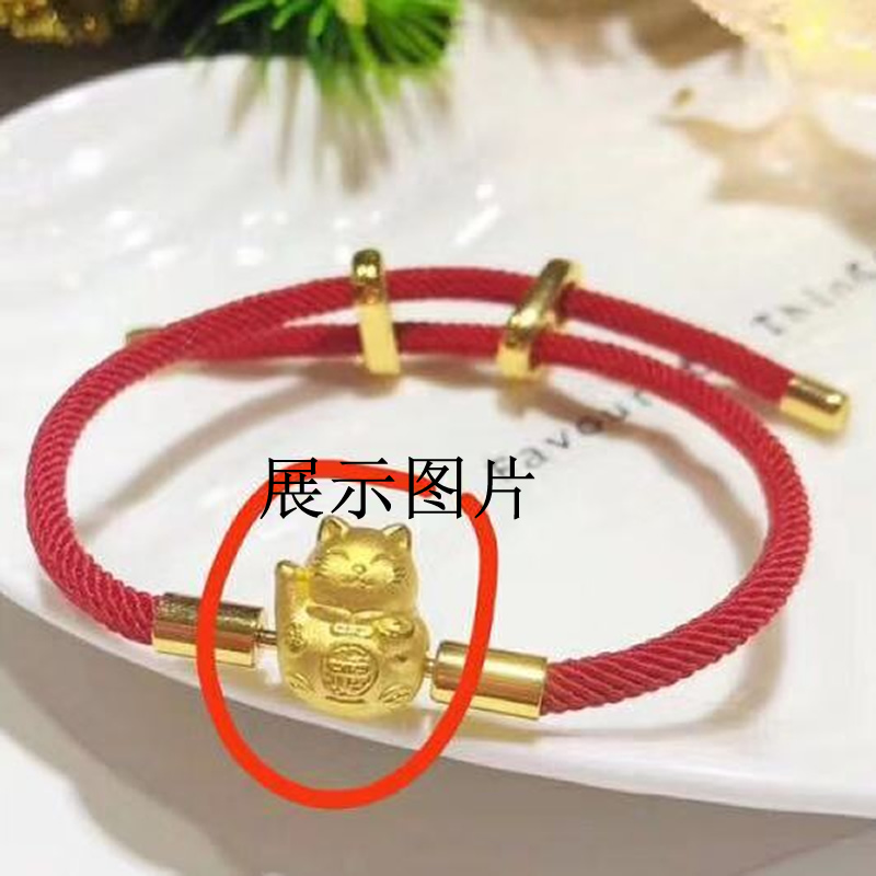 皮绳扣 钢丝手链扣 项链扣 可调节手链扣 首饰扣配件扣DIY手工扣 - 图2