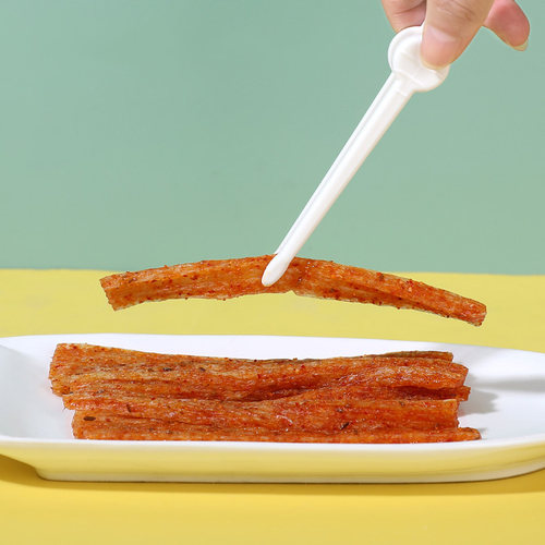 吃薯片神器食物夹可爱镊子小号不脏手迷你零食夹子筷子食品夹试吃 - 图1