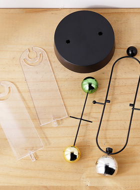 彩球牛顿摆球永动仪摆件办公室