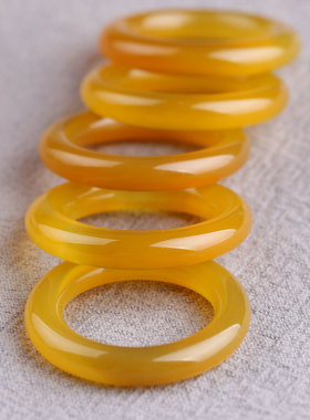 diy玛瑙细条5mm水晶圆圈耳坠玉石