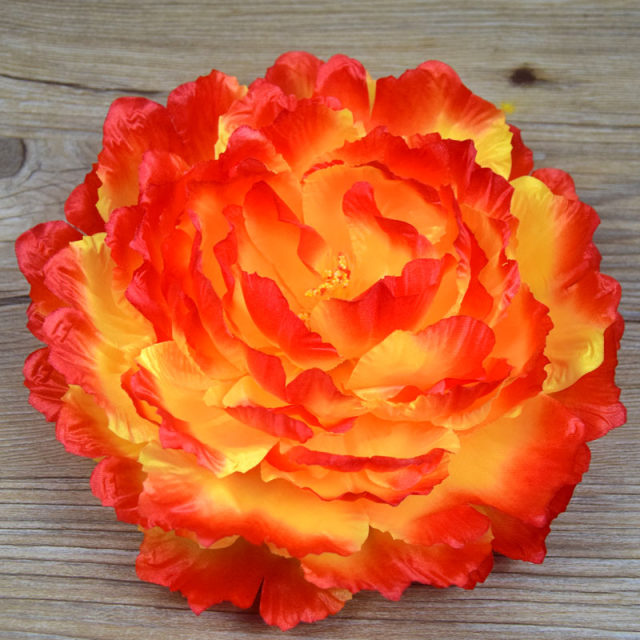 Headgear children's hand-held flower square dance performance props