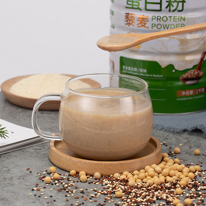 金日禾野蛋白粉蛋白质免疫力燕麦藜麦大豆蛋白乳清蛋白1000g罐装