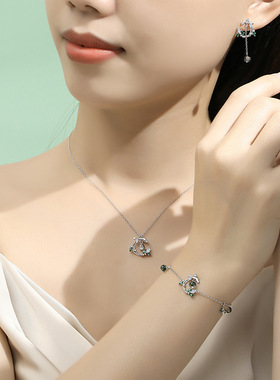 925纯银手链ins森系女生