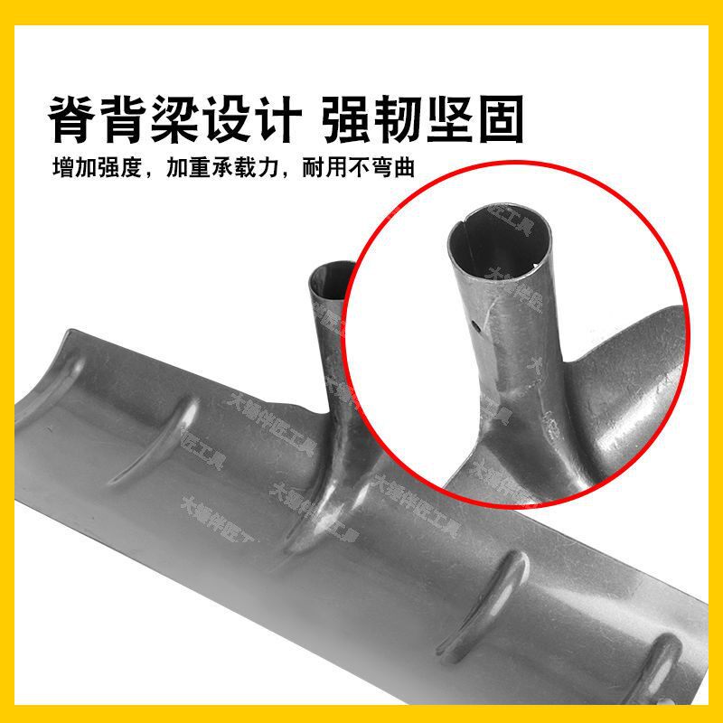 家用刮耙50锰钢刮粪板加厚多功能耙子刮粪铲猪场鸡舍清粪大棚除雪