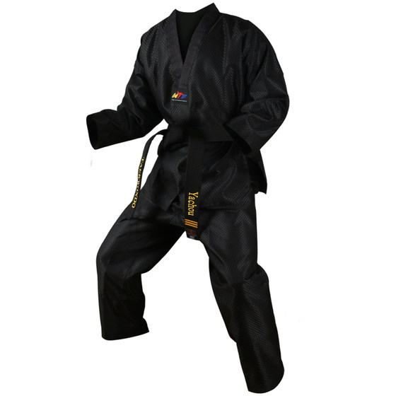 Coach uniform black taekwondo uniform professional