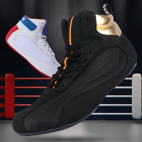 Jingpai children's boxing shoes Sanda fighting training shoes