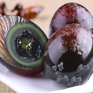 光阳蛋业荆江松花蛋皮蛋30枚溏心松花皮蛋无铅工艺变蛋整箱包邮