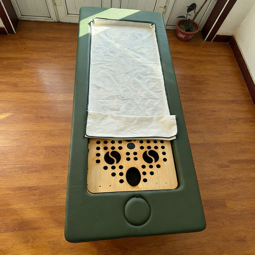 艾灸床熏蒸床专用隔烟布虑烟床单阻燃耐高温保护盖毯美容浴巾毛巾 - 图1