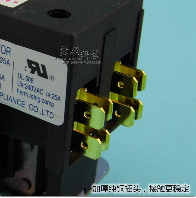 空调2P3/5匹单双极CJX9B-25S/D桂林机床220V交流接触器继电器配件