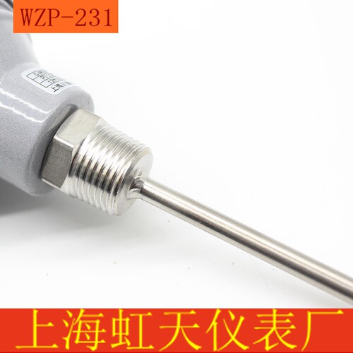 上海虹天定型机专用热电阻WZP-231 PT100/WZP-230温度传感器/探头 - 图0
