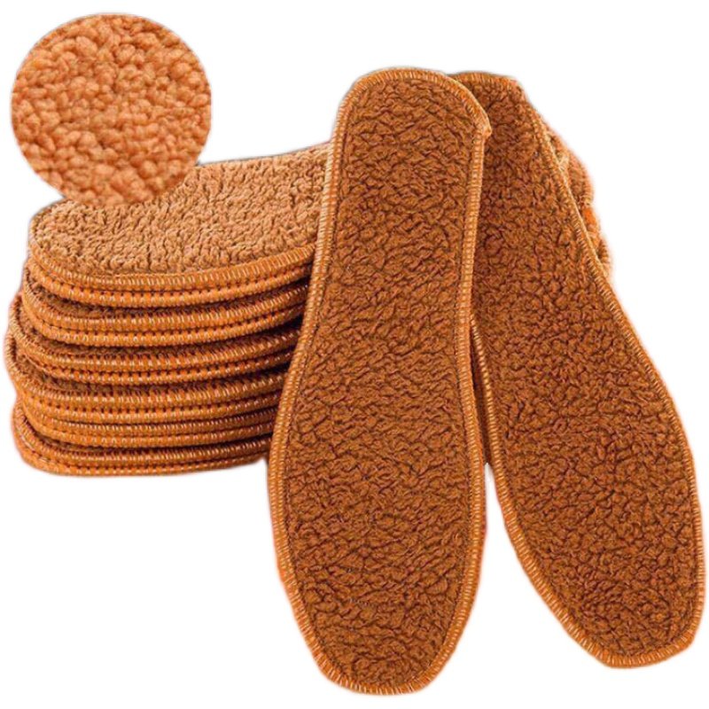 【可拼码】羊驼绒棉鞋垫冬季保暖男女羊毛毡吸汗透气防臭加绒加厚,淘宝优惠券,粉丝福利购,淘宝优惠卷