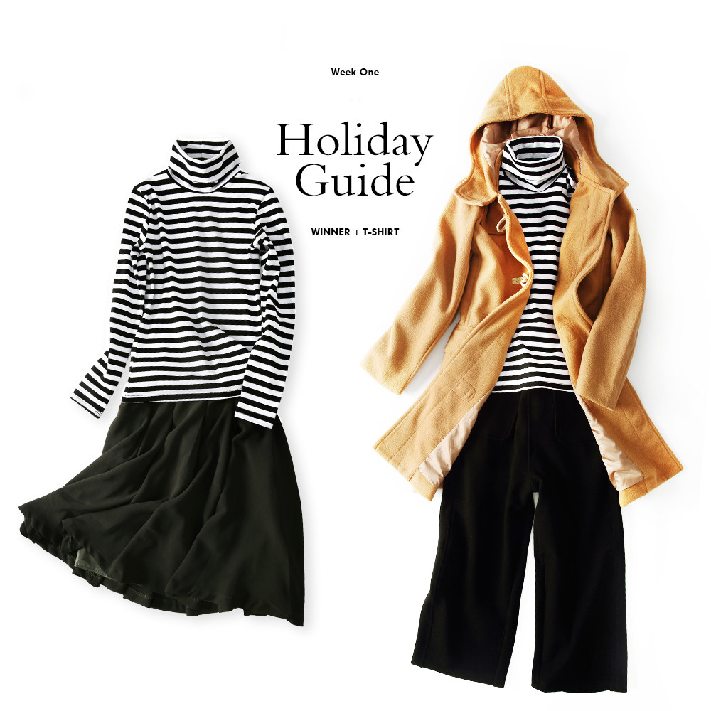 艾米恋黑色条纹t恤长袖秋冬打底衫 艾米恋T恤