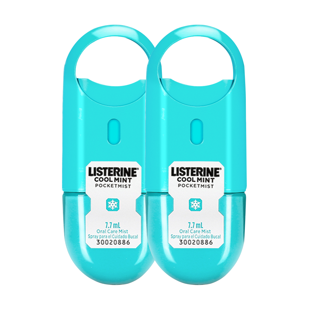 强生李施德林冰蓝清凉喷雾清新剂 强生中国口腔清新剂