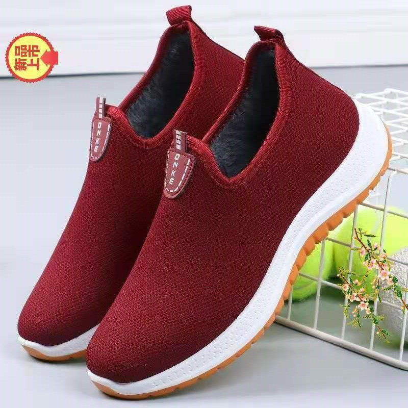 春秋老北京布鞋中老年健步鞋男透气加厚牛筋底一脚蹬轻便加绒棉鞋,淘宝优惠券,粉丝福利购,淘宝优惠卷