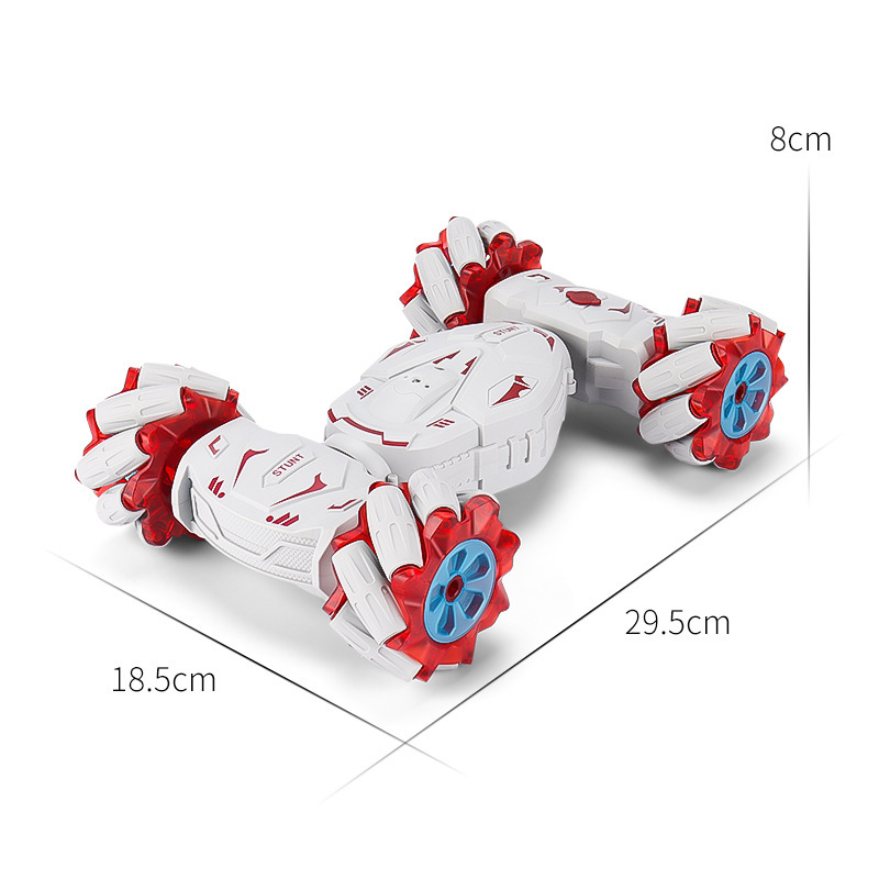跨境新款感应扭变攀爬遥控车特技漂移灯光喷雾越野遥控儿童玩具车 - 图3