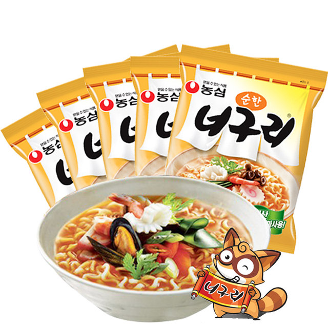 Nongshim Korea imported original flavor 120g instant noodles