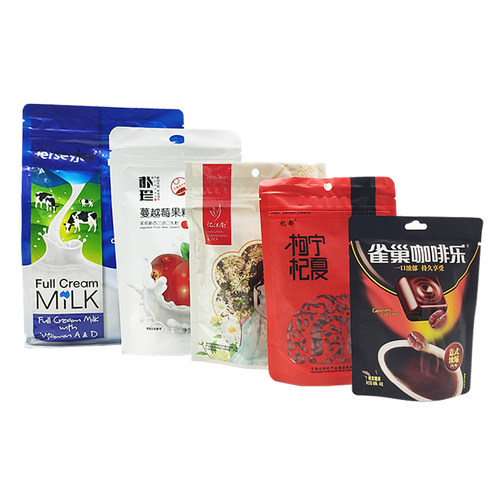 真空食品塑料包装袋自立自封袋八边封袋商用定制设计订制印刷logo - 图3