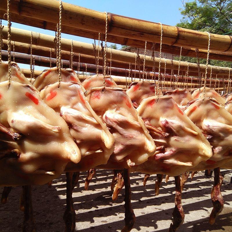 【U先直播福利】板鸭之乡遂川干鸭腿风干腊鸭腿咸鸭腿农家土腊肉 - 图0