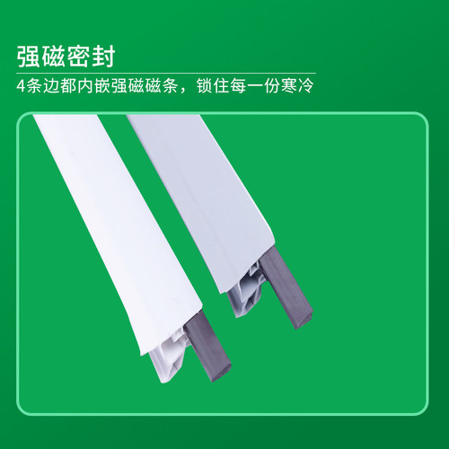 适用美的BCD-170CM  172FM  172HC  173QM冰箱密封条门封条磁胶圈 - 图1